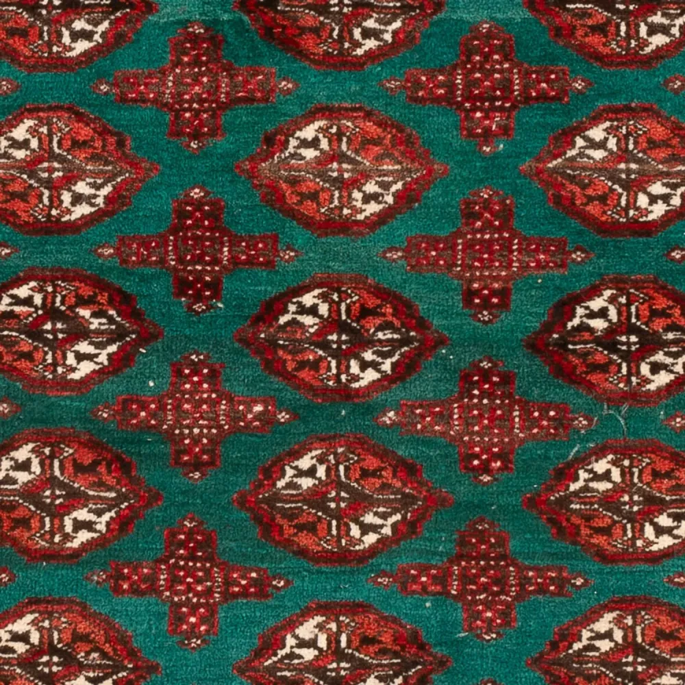 Turkaman teppe - 117 x 95 cm - flerfarget