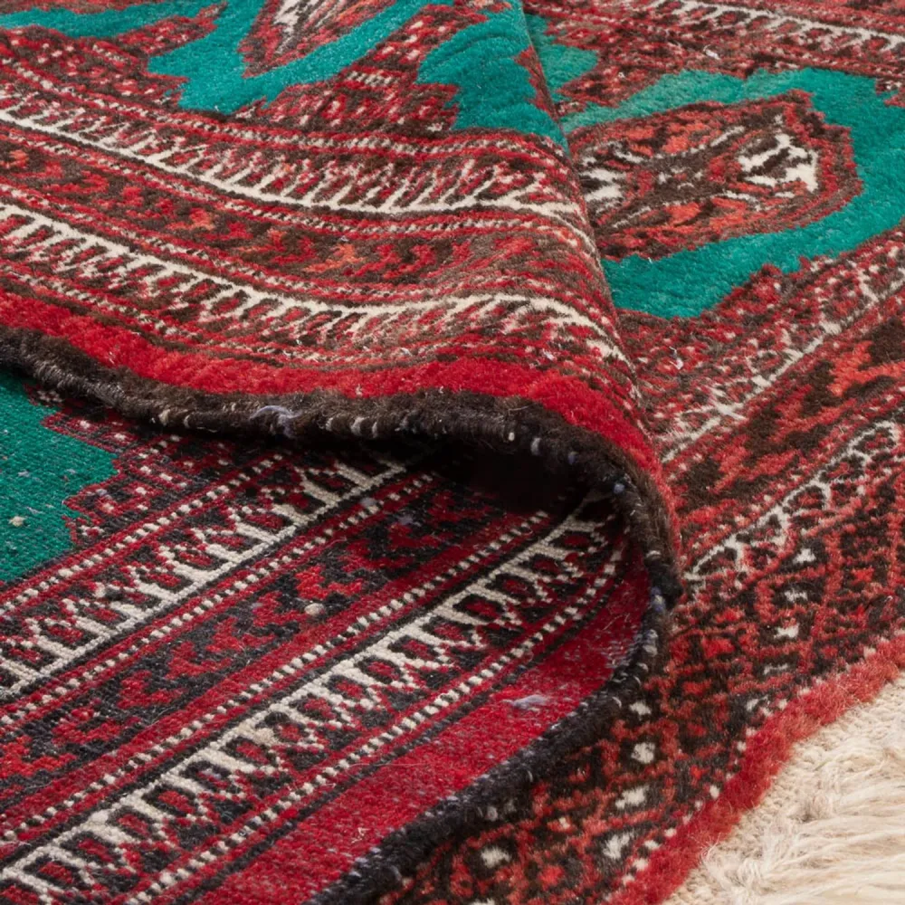 Turkaman teppe - 117 x 95 cm - flerfarget