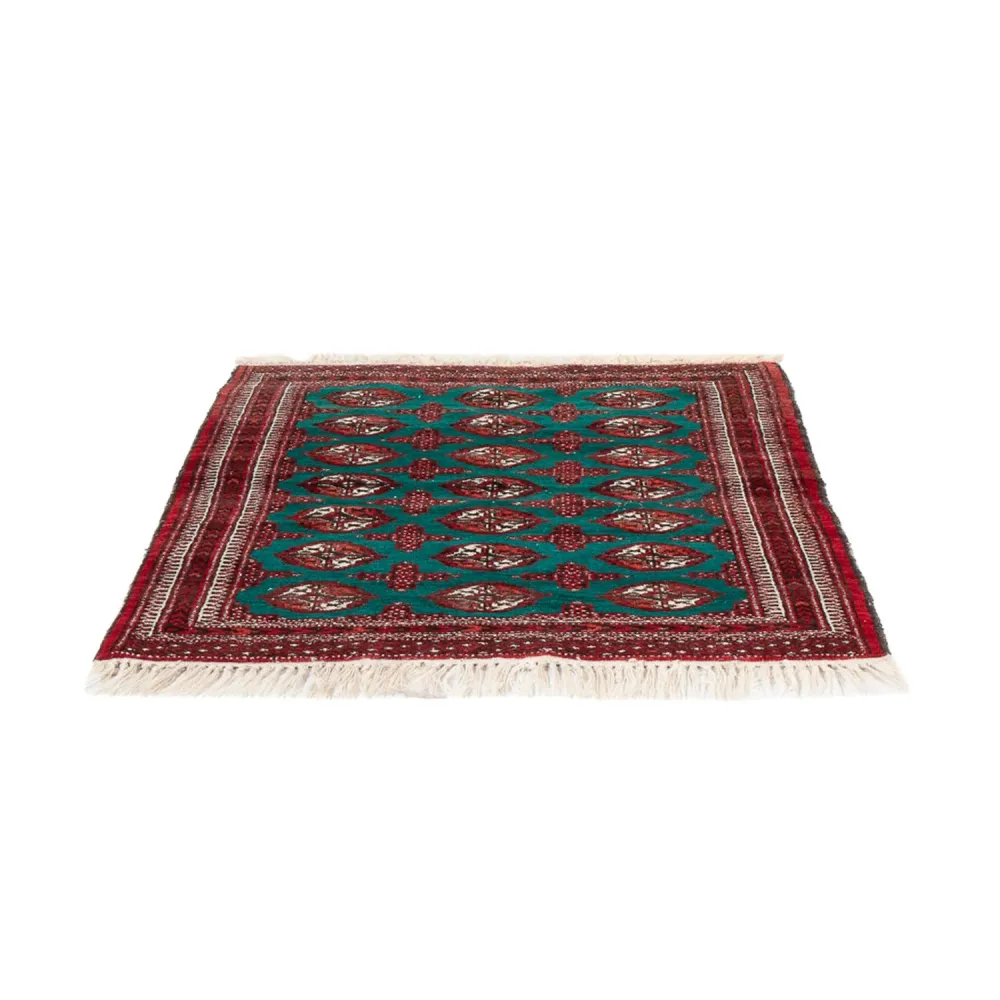 Turkaman teppe - 117 x 95 cm - flerfarget