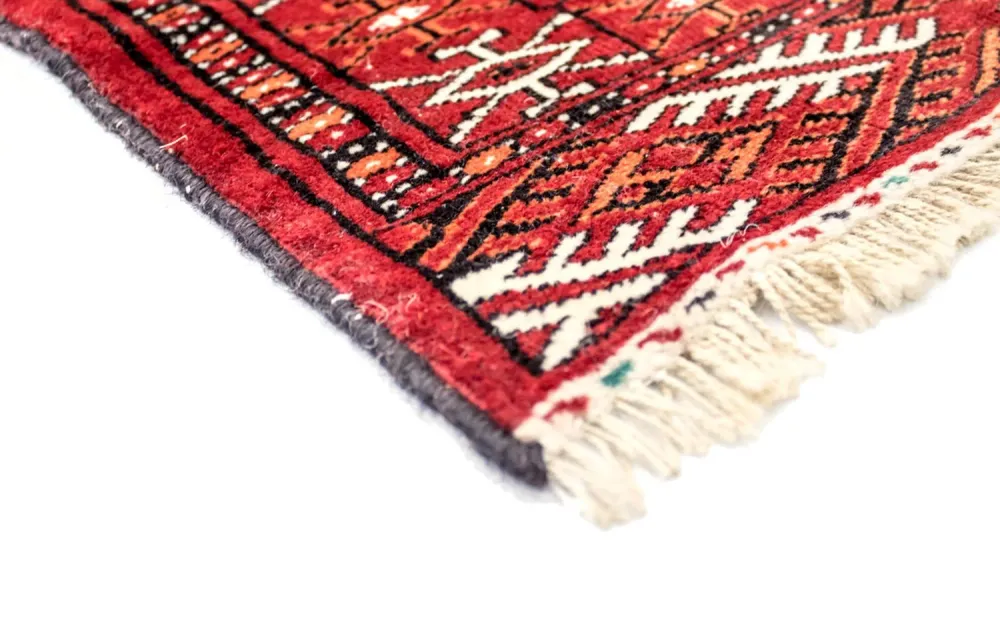 Turkaman teppe - 124 x 100 cm - turkis
