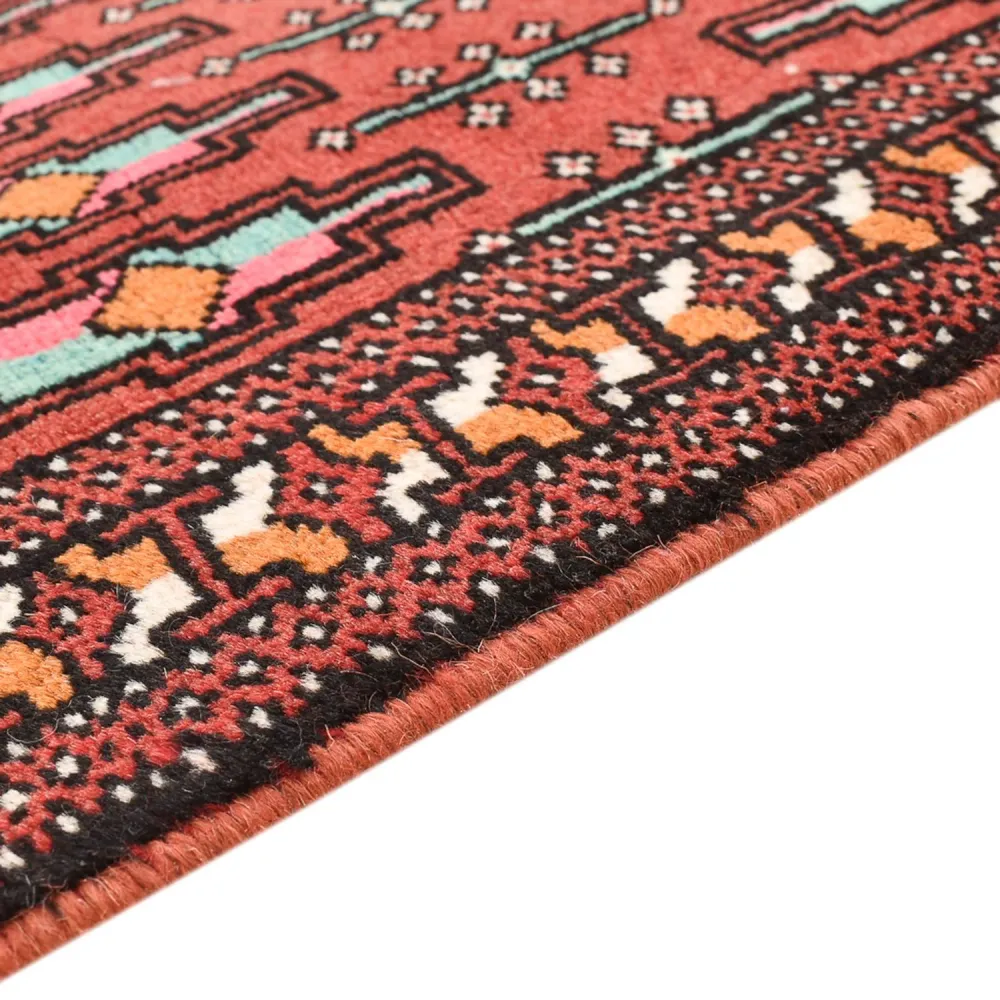 Turkaman teppe - 129 x 71 cm - rød