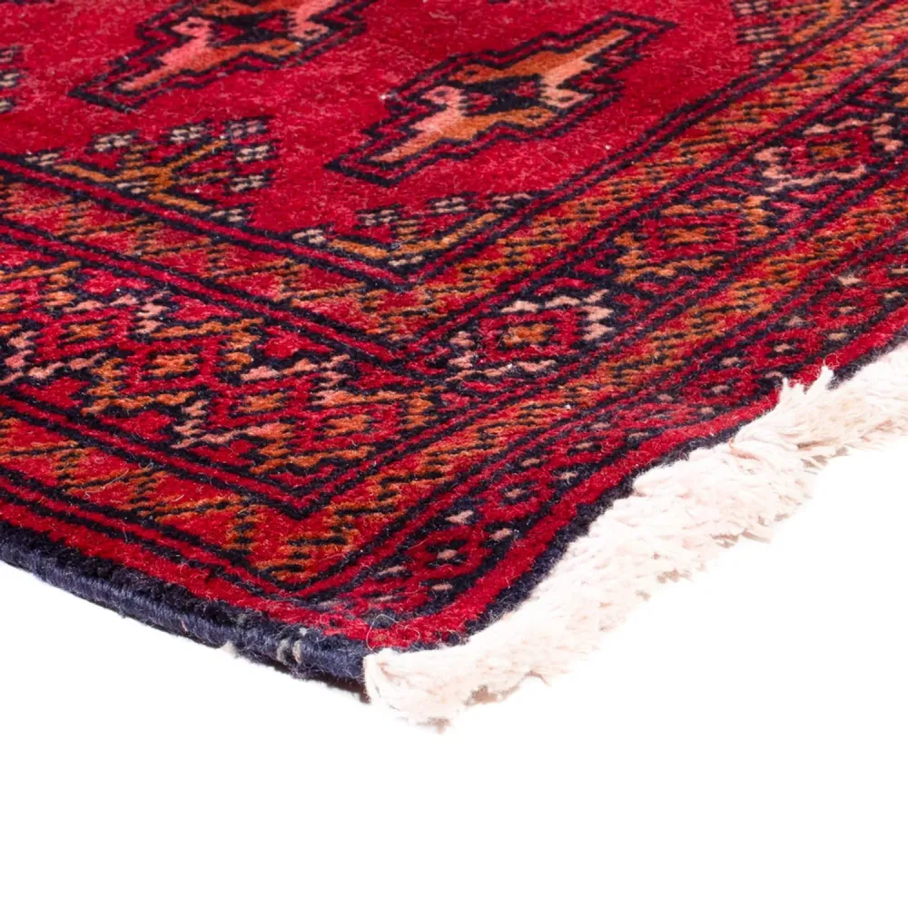 Turkaman teppe - 130 x 60 cm - rød