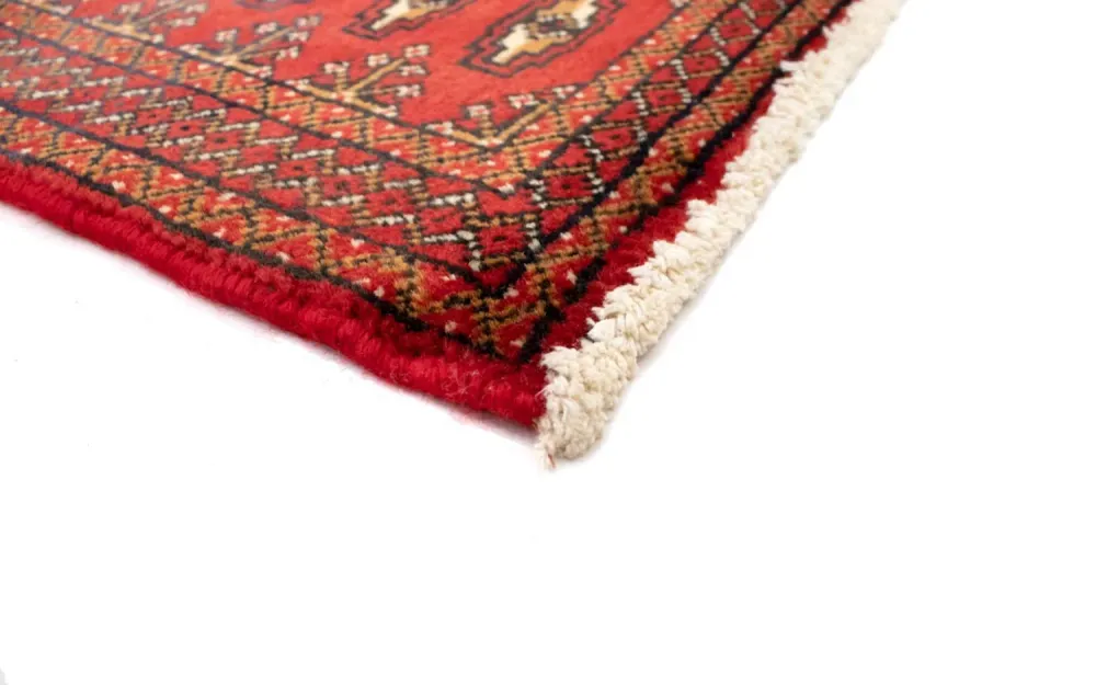 Turkaman teppe - 130 x 60 cm - rød