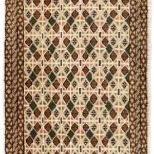 Turkaman teppe - 130 x 60 cm - beige