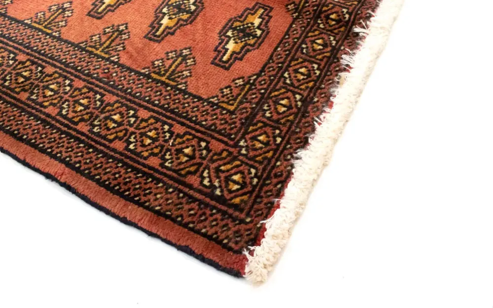 Turkaman teppe - 130 x 60 cm - rust