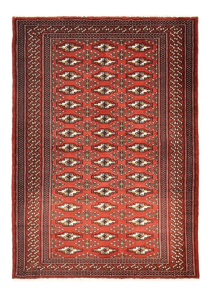 Turkaman teppe - 133 x 95 cm - rød