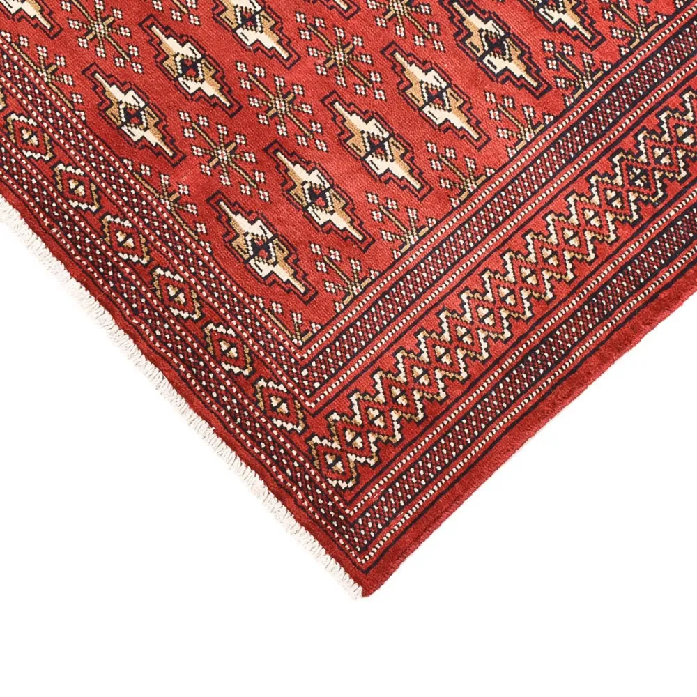 Turkaman teppe - 133 x 95 cm - rød