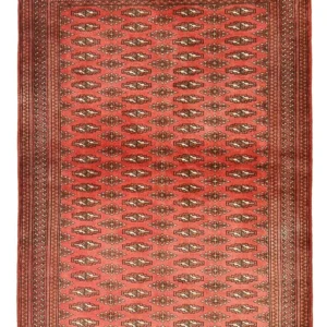 Turkaman teppe - 140 x 104 cm - rød
