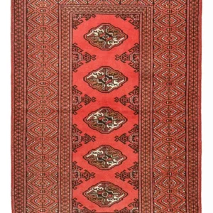 Turkaman teppe - 144 x 98 cm - rød