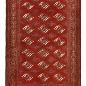 Turkaman teppe - 167 x 115 cm - rød