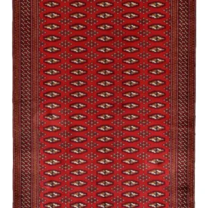 Turkaman teppe - 175 x 128 cm - rød