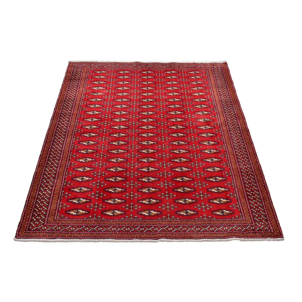 Turkaman teppe - 175 x 128 cm - rød