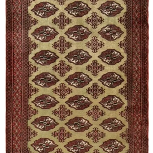 Turkaman teppe - 178 x 131 cm - flerfarget