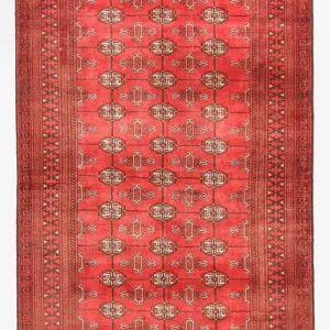 Turkaman teppe - 182 x 113 cm - rød