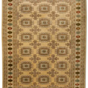 Turkaman teppe - 184 x 126 cm - beige
