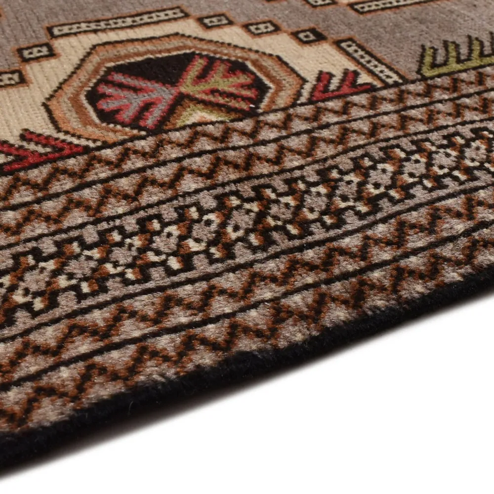 Turkaman teppe - 188 x 127 cm - flerfarget