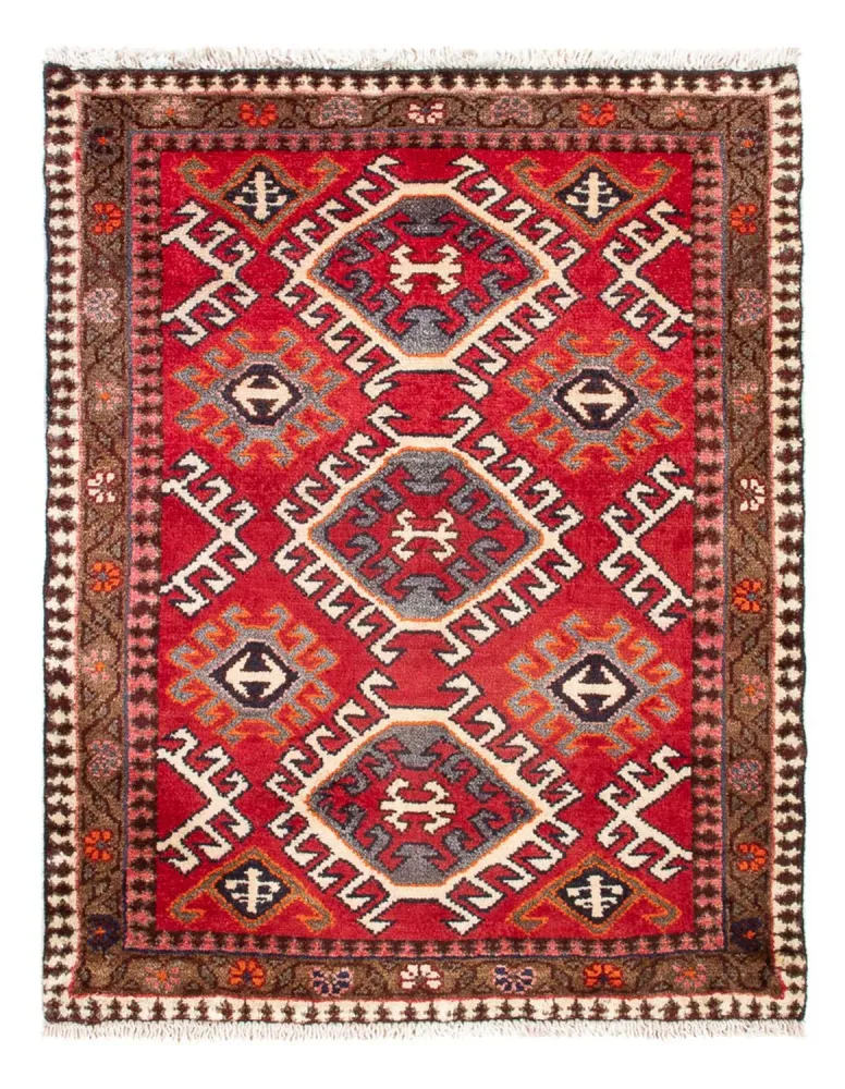 Turkaman teppe - 89 x 67 cm - rød