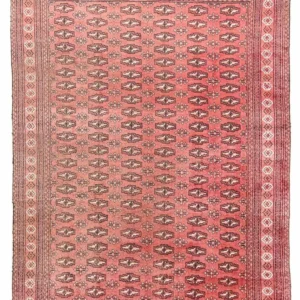 Turkaman teppe - 268 x 195 cm - rosa