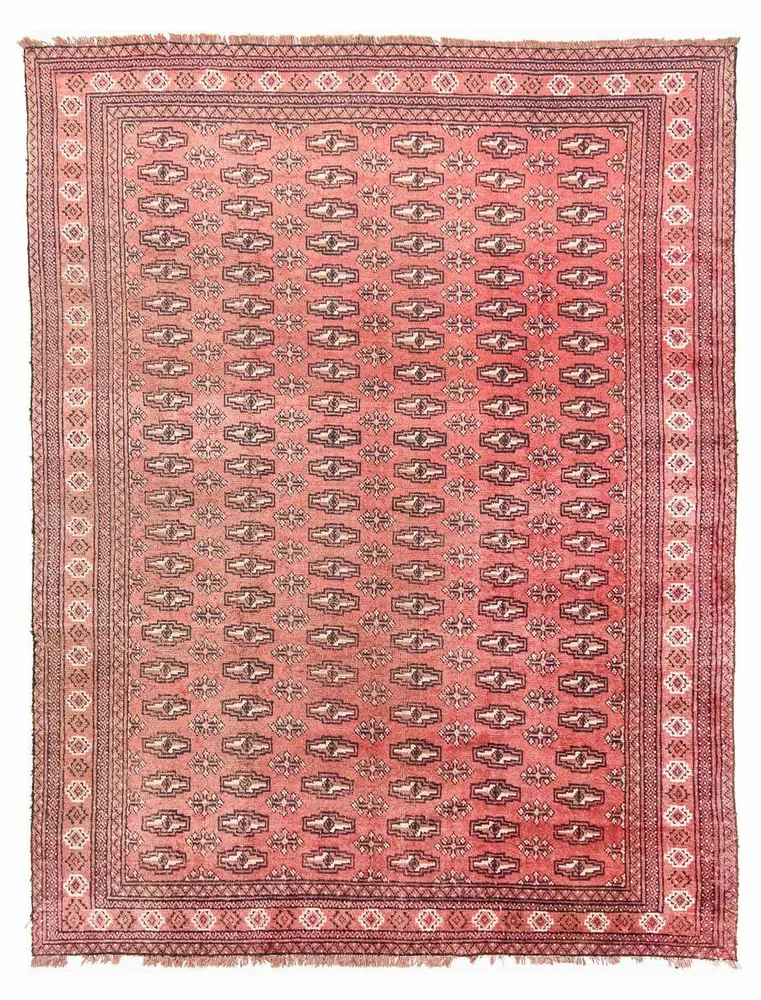 Turkaman teppe - 268 x 195 cm - rosa