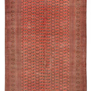 Turkaman teppe - 289 x 191 cm - rød