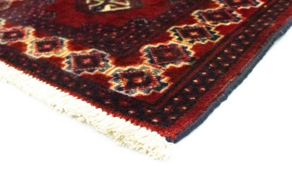Turkaman teppe - 87 x 62 cm - rød