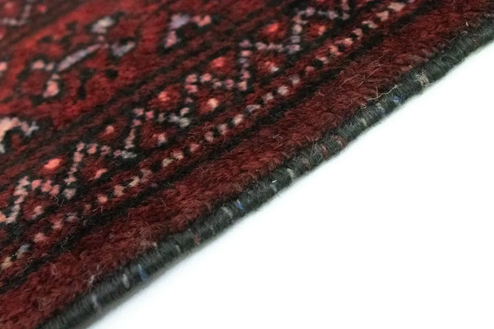 Turkaman teppe - 95 x 66 cm - rød