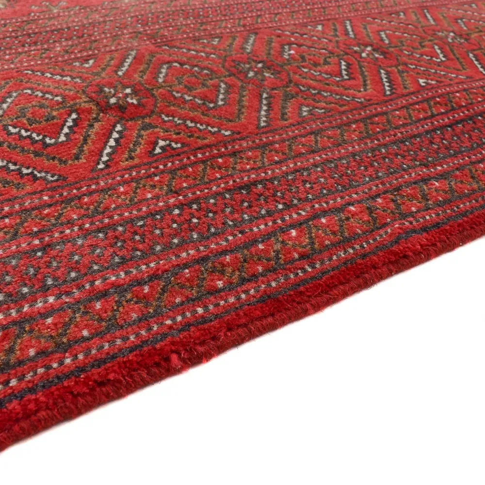 Turkaman teppe - 385 x 304 cm - rød