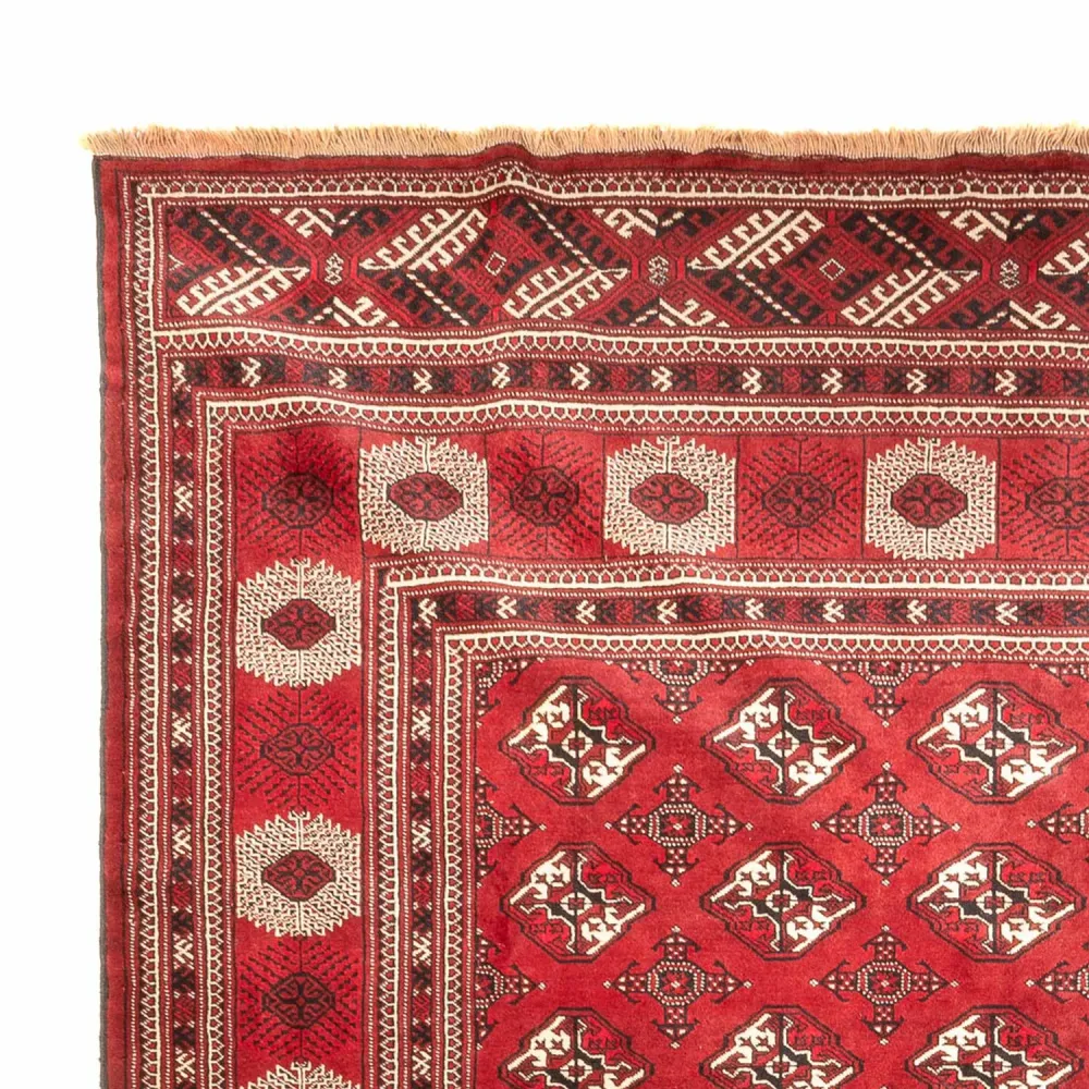 Turkaman teppe - 391 x 270 cm - rød