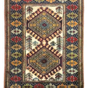 Turkaman teppe - 86 x 60 cm - beige