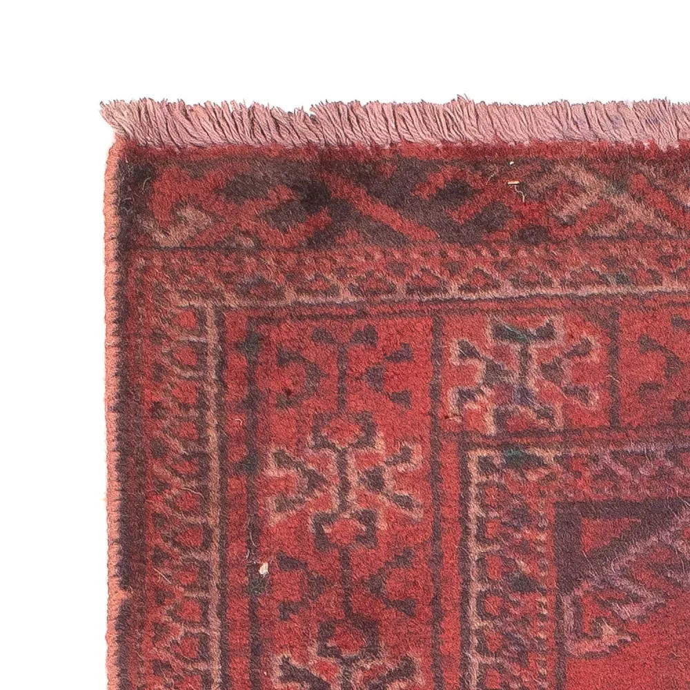 Turkaman teppe - 84 x 66 cm - mørk rød