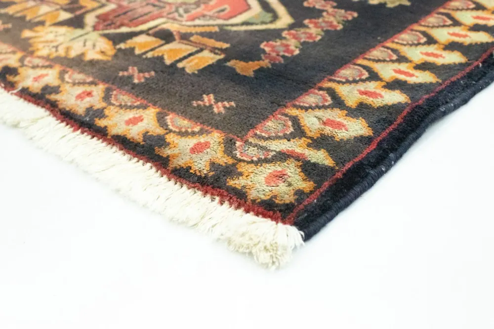 Turkaman teppe - 87 x 67 cm - mørkeblå