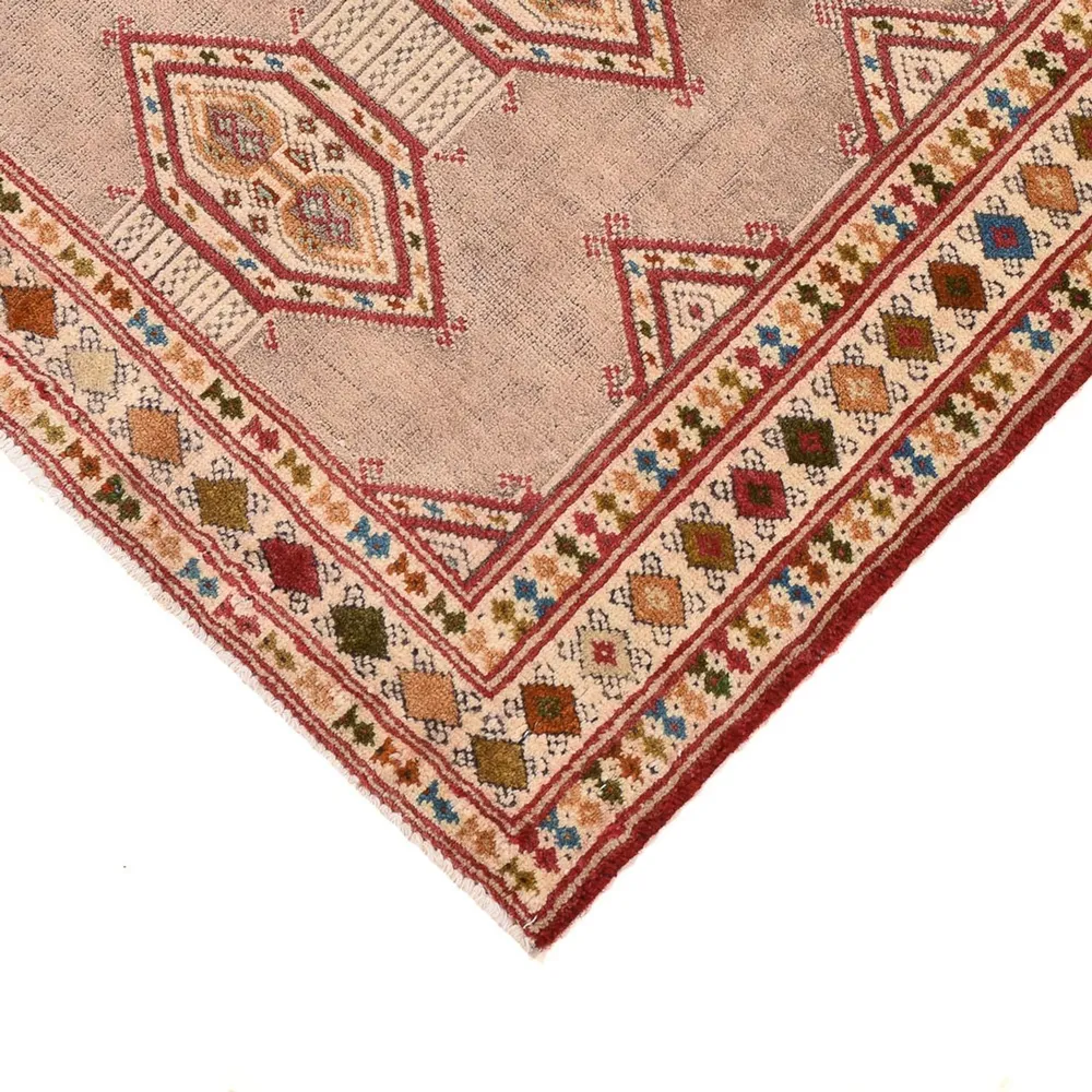 Turkaman teppe - 78 x 64 cm - rosa