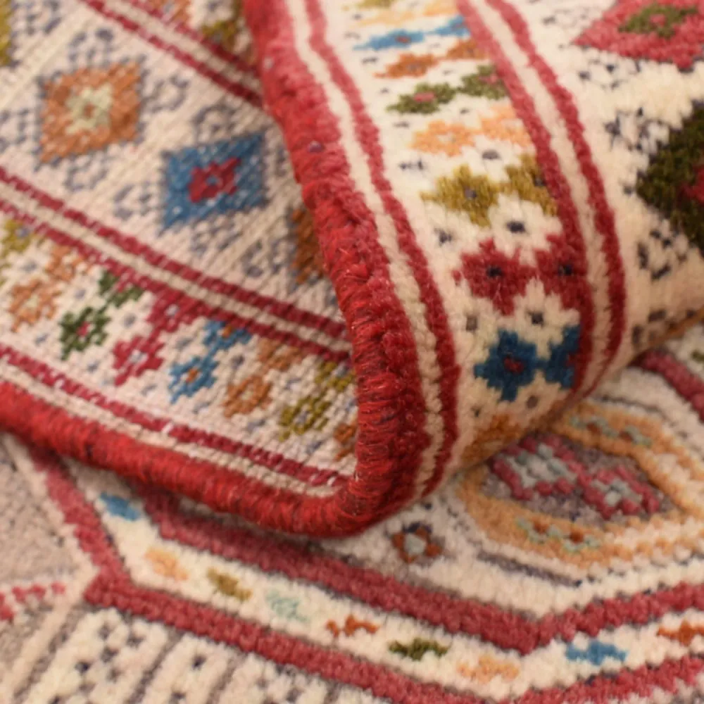 Turkaman teppe - 78 x 64 cm - rosa