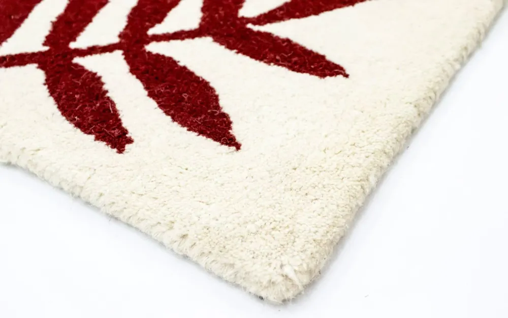 Ullteppe - 148 x 90 cm - beige