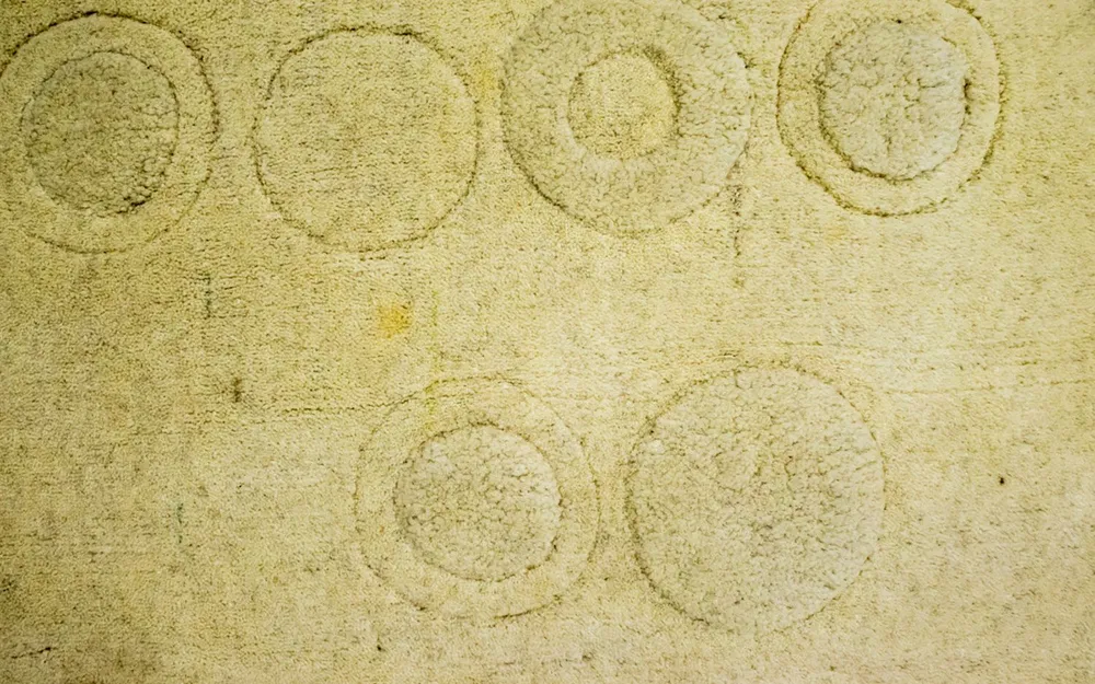 Ullteppe - 148 x 80 cm - beige