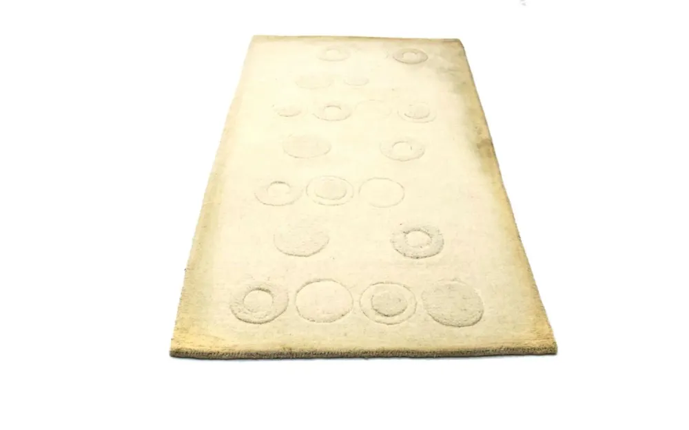 Ullteppe - 148 x 80 cm - beige