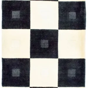 Ullteppe - 150 x 90 cm - flerfarget
