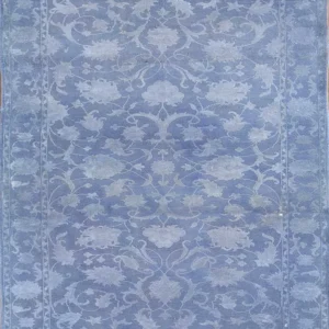 Ullteppe - 150 x 75 cm - havblå