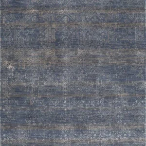 Ullteppe - 150 x 90 cm - mørkeblå