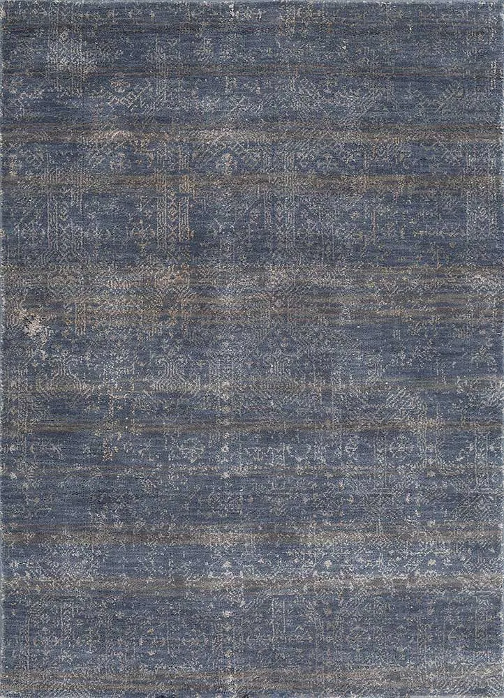Ullteppe - 150 x 90 cm - mørkeblå
