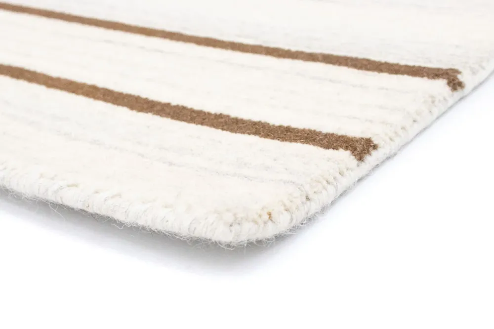 Ullteppe - 178 x 121 cm - beige