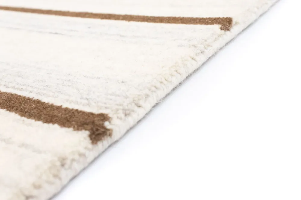 Ullteppe - 178 x 121 cm - beige