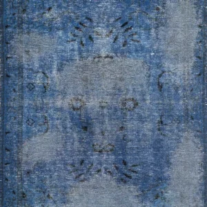 Ullteppe - 180 x 120 cm - blå