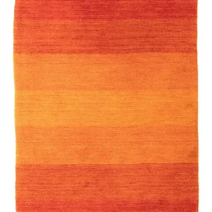 Ullteppe - 190 x 135 cm - oransje