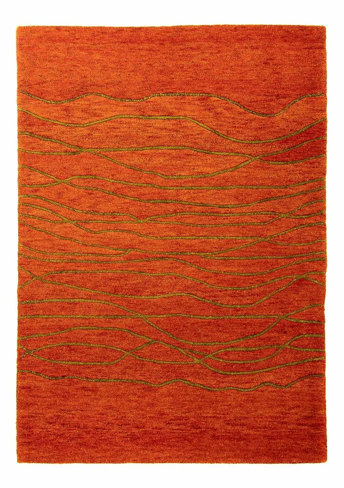 Ullteppe - 192 x 136 cm - rust