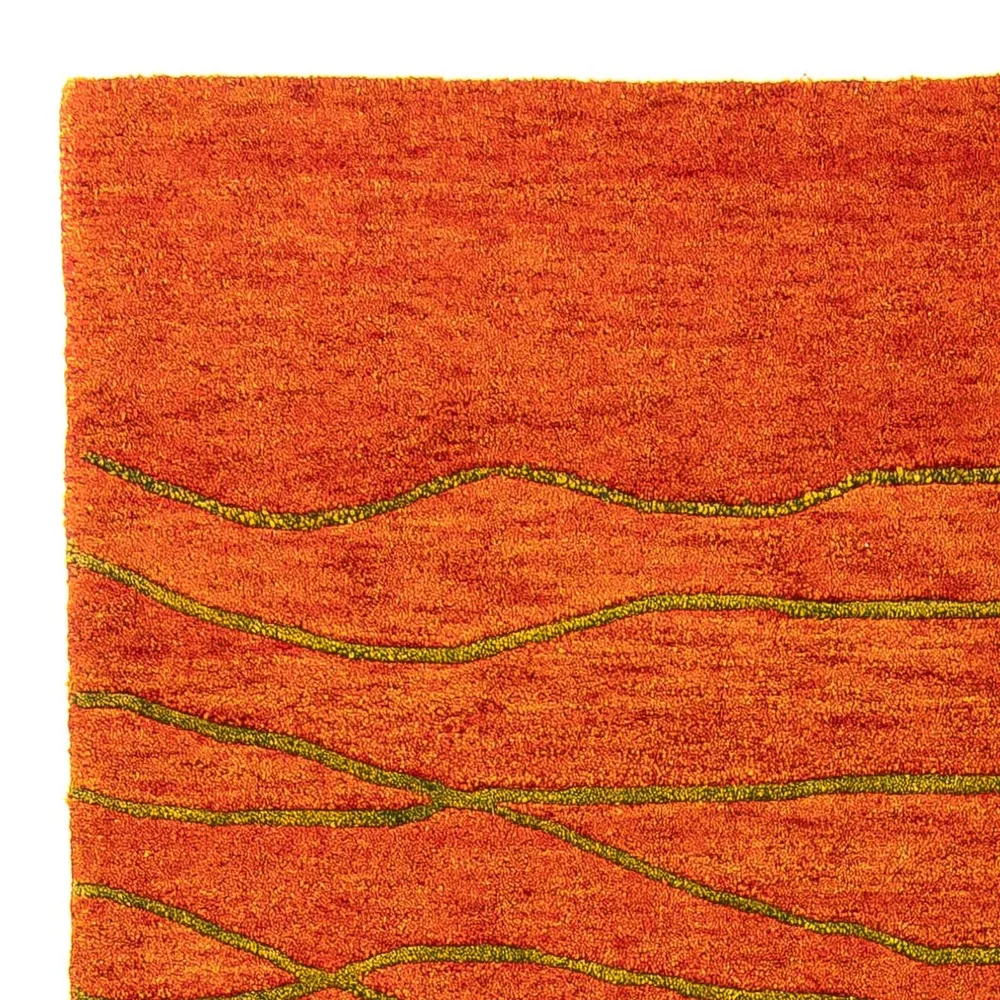 Ullteppe - 192 x 136 cm - rust
