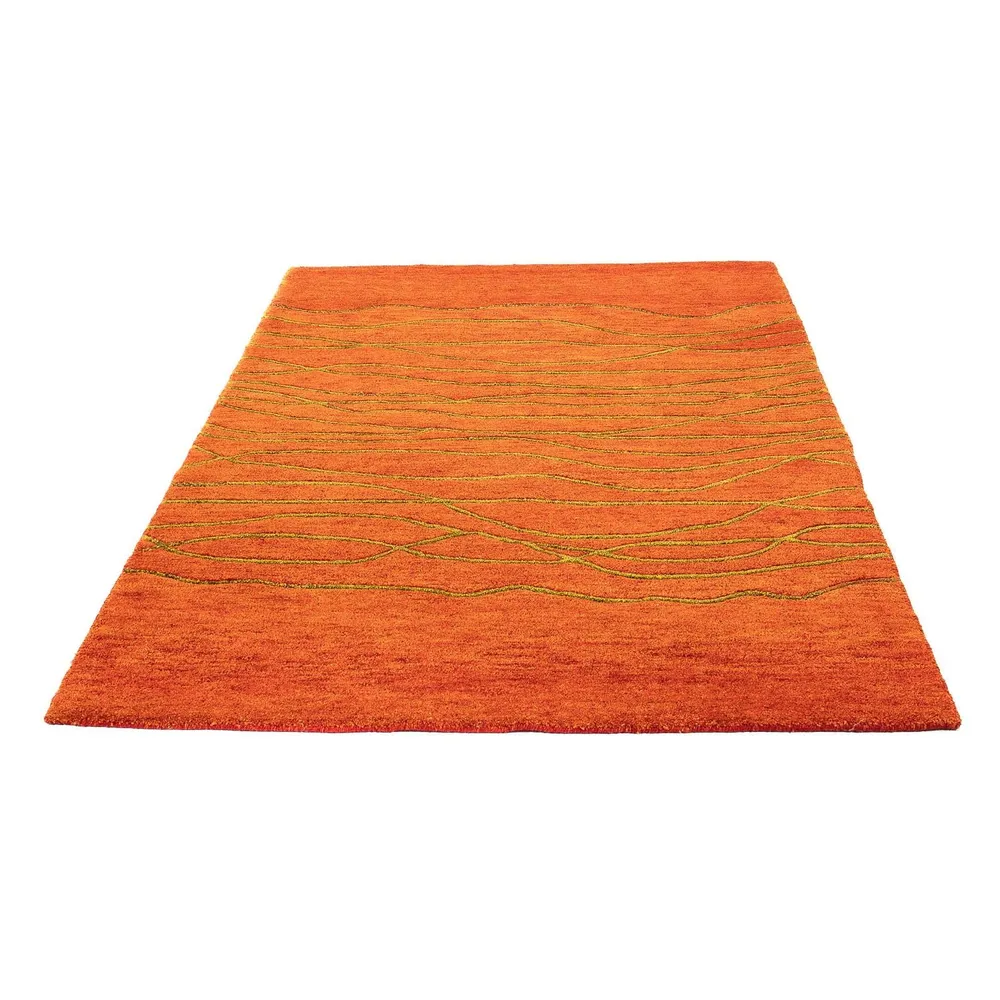 Ullteppe - 192 x 136 cm - rust