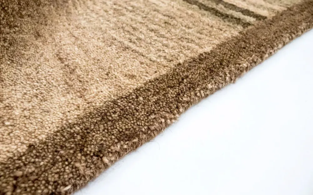 Ullteppe - 196 x 139 cm - beige