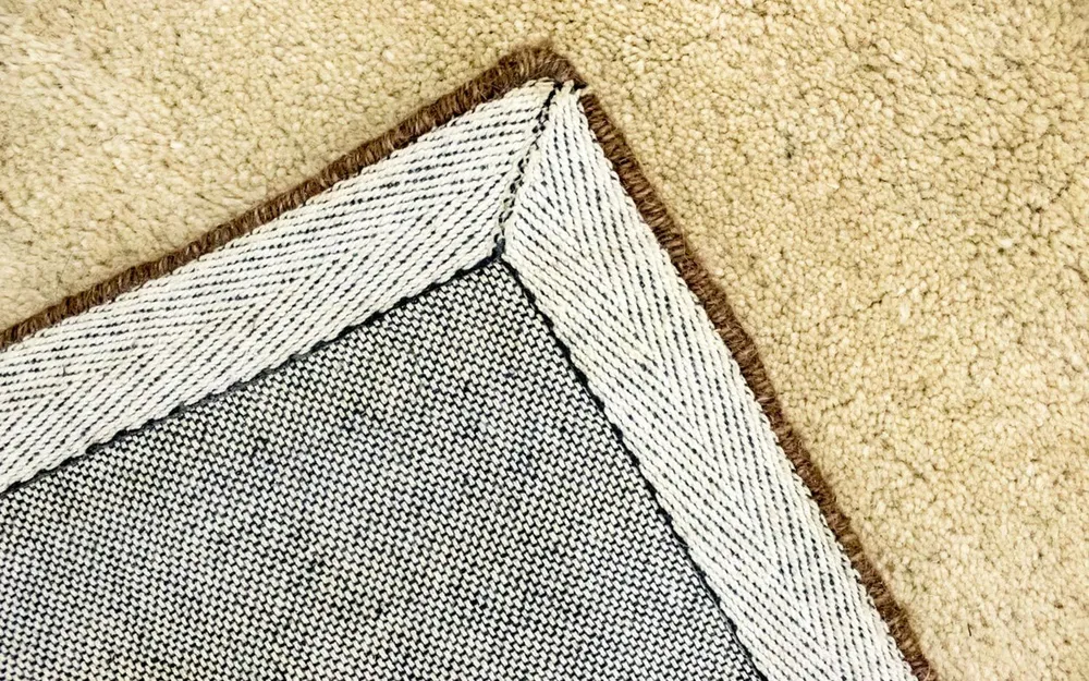 Ullteppe - 196 x 139 cm - beige