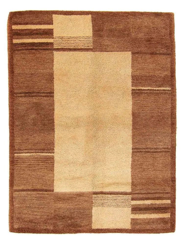 Ullteppe - 196 x 139 cm - brun